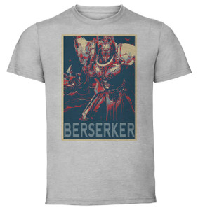 T-Shirt Unisex Grey Propaganda - Lost Ark - Berserker Class SA0996