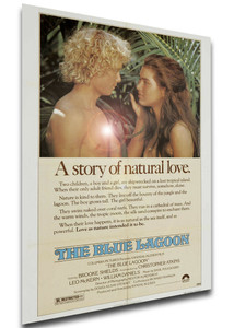 Poster Locandina - The Blue Lagoon - Laguna Blu (1980)