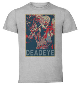 T-Shirt Unisex Grey Propaganda - Lost Ark - Deadeye Class SA1006 T-Shirt Unisex Grey Propaganda - Lost Ark - Deadeye Class SA1006