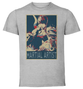 T-Shirt Unisex Grey Propaganda - Lost Ark - Martial Artist Class SA0992 T-Shirt Unisex Grey Propaganda - Lost Ark - Martial Artist Class SA0992