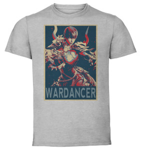 T-Shirt Unisex Grey Propaganda - Lost Ark - Wardancer Class SA1000 T-Shirt Unisex Grey Propaganda - Lost Ark - Wardancer Class SA1000