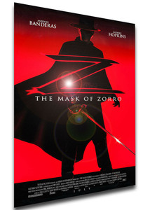 Poster Locandina - The Mask of Zorro - La Maschera di Zorro (1998) Poster Locandina - The Mask of Zorro - La Maschera di Zorro (1998)