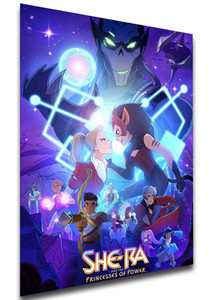 Poster Serie Tv - Locandina - She-ra and the Princesses of Power Variant 05 Poster Serie Tv - Locandina - She-ra and the Princesses of Power Variant 05