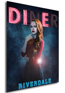 Poster Serie TV - Riverdale DINER - Season 1 - Cheryl Blossom