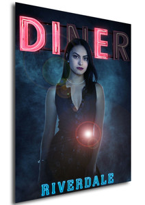 Poster Serie TV - Riverdale DINER - Season 1 - Veronica Lodge Poster Serie TV - Riverdale DINER - Season 1 - Veronica Lodge