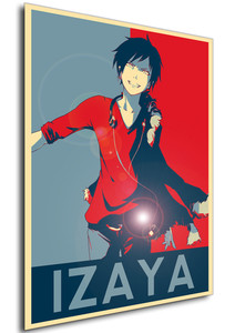 Poster - Propaganda - Durarara - Izaya Orihara