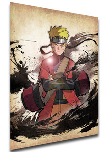 Poster - Wanted - Naruto - Uzumaki Sage Mode - LL0965