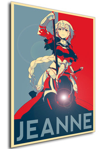 Poster - Propaganda - Fate Grand Order - Jeanne d'arc variant 5 Poster - Propaganda - Fate Grand Order - Jeanne d'arc variant 5