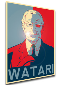 Poster Propaganda - Death Note - Watari - LL3205