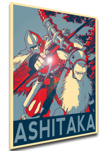 Poster Propaganda - Princess Mononoke - Ashitaka - LL3190 Poster Propaganda - Princess Mononoke - Ashitaka - LL3190