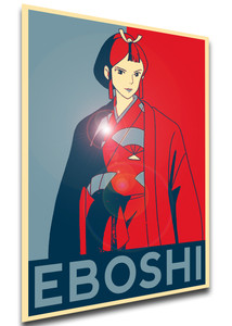 Poster Propaganda - Princess Mononoke - Lady Eboshi - LL3192 Poster Propaganda - Princess Mononoke - Lady Eboshi - LL3192