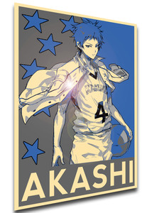 Poster Propaganda Glam - Kuroko no Basket - Akashi Seijuro
