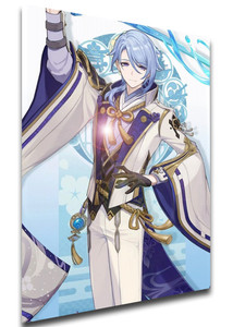 Poster Videogame - Genshin Impact - Kamisato Ayato