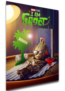 Poster Locandina Serie Tv - I am Groot