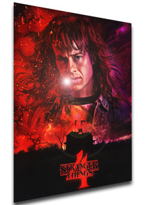 Poster Locandina Serie TV - Stranger Things - Season 4 - Eddie Munson