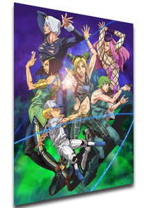 Poster Locandina Anime - Jojo's Bizarre adventure - Stone Ocean Poster Locandina Anime - Jojo's Bizarre adventure - Stone Ocean