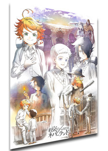 Poster Locandina Anime - The Promised Neverland Variant 01 Poster Locandina Anime - The Promised Neverland Variant 01