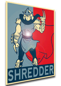 Poster Porpaganda - Teenage Mutant Ninja Turtles - Shredder Variant 02 Poster Porpaganda - Teenage Mutant Ninja Turtles - Shredder Variant 02