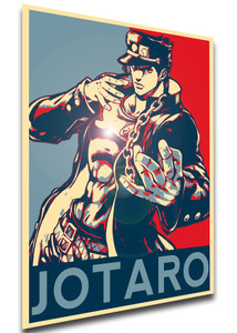 Poster Propaganda - Jojo's Bizarre Adventure - Jotaro Kujo Variant 01 SA1032 Poster Propaganda - Jojo's Bizarre Adventure - Jotaro Kujo Variant 01 SA1032