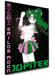 Poster Japanese Style - Sailor Moon - Sailor Jupiter PE0034 Poster Japanese Style - Sailor Moon - Sailor Jupiter PE0034