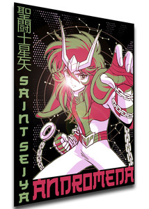 Poster Japanese Style - Saint Seiya - I Cavalieri dello Zodiaco - Andromeda PE0043 Poster Japanese Style - Saint Seiya - I Cavalieri dello Zodiaco - Andromeda PE0043