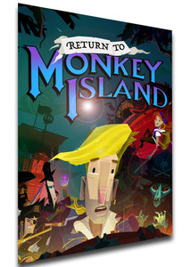 Poster Videogame - Return to Monkey Island - Cover