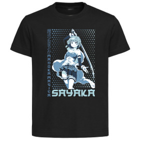 T-Shirt Unisex Black Japanese Style - Puella Magi Madoka Magica - Sayaka Miki PE0055 T-Shirt Unisex Black Japanese Style - Puella Magi Madoka Magica - Sayaka Miki PE0055
