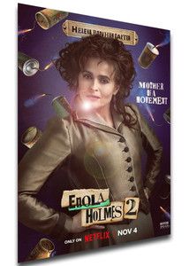 Poster Locandina Serie Tv - Enola Holmes 2 - Helena Bonham Carter -  PE0061