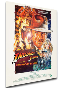 Poster Locandina - Indiana Jones and the Temple of Doom (1984) Poster Locandina - Indiana Jones and the Temple of Doom (1984)