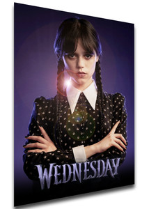 Poster Portrait - Wednesday - Mercoledì Addams - Jenna Ortega - PE0108