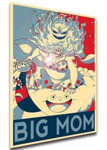 Poster Propaganda - One Piece - Charlotte LinLin - Big Mom - LL3329 Poster Propaganda - One Piece - Charlotte LinLin - Big Mom - LL3329