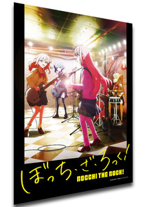 Poster Locandina Anime - Bocchi The Rock- PE0128