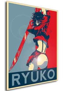 Poster - Propaganda - Kill La Kill - Ryuuko Matoi v3