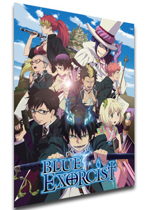 Poster Locandina Anime - Blue Exorcist - Variant 03 - PE0164