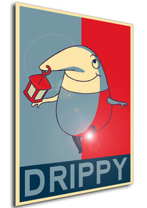 Poster - Propaganda - Ni No Kuni - Drippy variant