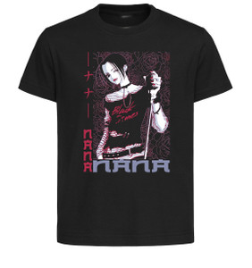 T-Shirt Unisex Black Japanese Style - Nana - Nana Osaki SA1034 T-Shirt Unisex Black Japanese Style - Nana - Nana Osaki SA1034