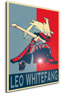 Poster - Propaganda - Pixel Art - Guilty Gear -  Ky Kiske