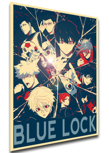 Poster Propaganda - Blue Lock - Characters Variant 01 SA1043 Poster Propaganda - Blue Lock - Characters Variant 01 SA1043
