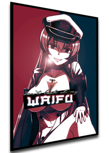 Poster Propaganda Waifu - Akame Ga Kill - Esdeath - PE0261 Poster Propaganda Waifu - Akame Ga Kill - Esdeath - PE0261