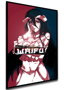 Poster Propaganda Waifu - Overlord - Albedo - PE0263 Poster Propaganda Waifu - Overlord - Albedo - PE0263