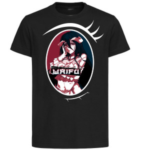 T-Shirt Black Unisex - Propaganda Waifu - Overlord - Albedo - PE0263 T-Shirt Black Unisex - Propaganda Waifu - Overlord - Albedo - PE0263