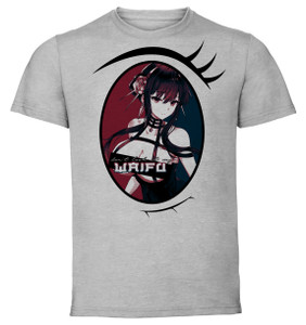 T-Shirt Grey Unisex - Propaganda Waifu - Spy x Family - Yor Forger - PE0258 T-Shirt Grey Unisex - Propaganda Waifu - Spy x Family - Yor Forger - PE0258