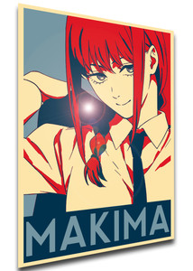Poster Propaganda - Chainsaw Man - Makima Variant 01 SA1052 Poster Propaganda - Chainsaw Man - Makima Variant 01 SA1052