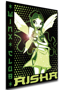 Poster Japanese Style - Winx Club - Aisha - PE0270 Poster Japanese Style - Winx Club - Aisha - PE0270