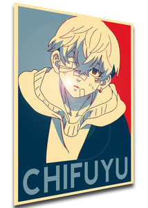 Poster Propaganda - Tokyo Revengers - Chifuyu Matsuno - PE0292