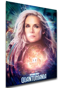 Poster Locandina - Antman Wasp Quantumania - Michelle Pfeiffer as Janet Van Dyne - PE0301 Poster Locandina - Antman Wasp Quantumania - Michelle Pfeiffer as Janet Van Dyne - PE0301
