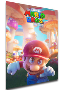 Poster Locandina - Super Mario Bros The Movie (2023) - Mario - PE0315 Poster Locandina - Super Mario Bros The Movie (2023) - Mario - PE0315