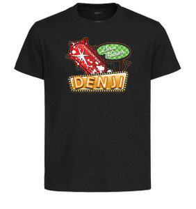 T-Shirt Unisex Black - Anime Manga - Chansaw Man - Devil Hunter Denji Symbol