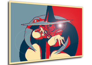 Poster - Propaganda - Pixel Art Full - Warzard - Mai Ling