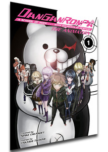 Poster Locandina Videogames - Danganronpa 1 - PE0340